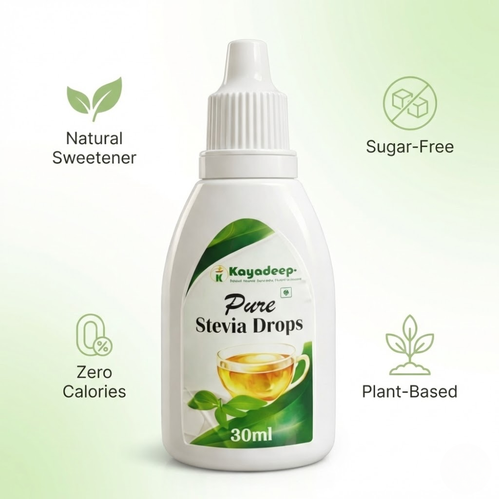 Pure Organic Stevia Drops  30ml