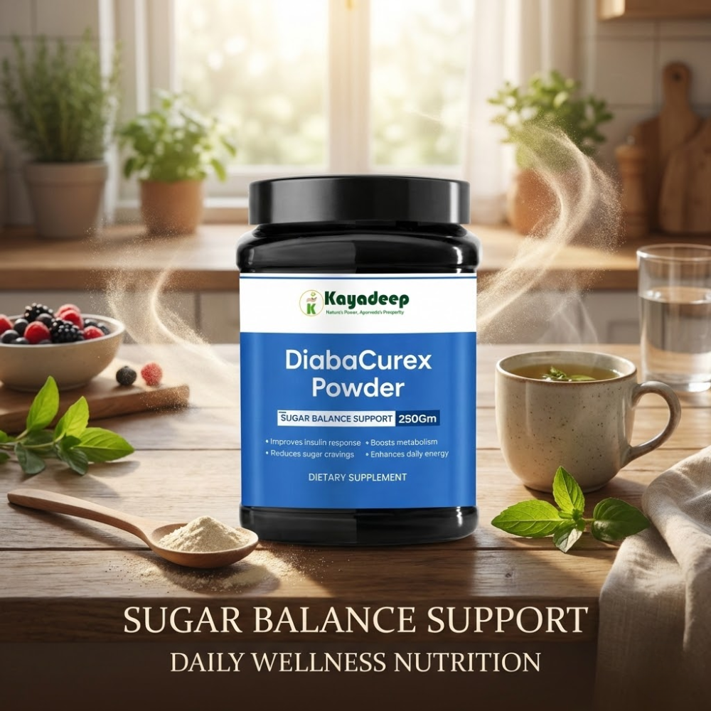 DiabaCurex Powder - 100% Natural Supplement for Managing Blood Sugar.