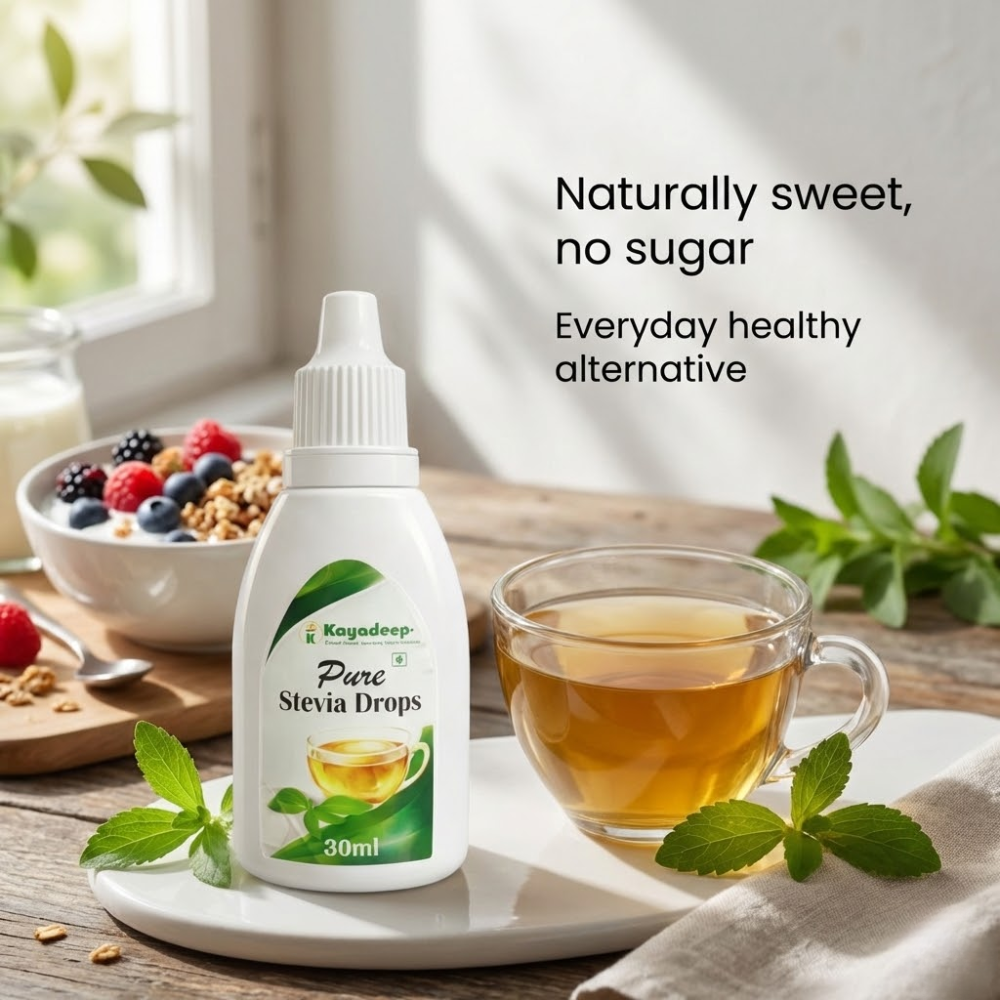 Pure Organic Stevia Drops  30ml